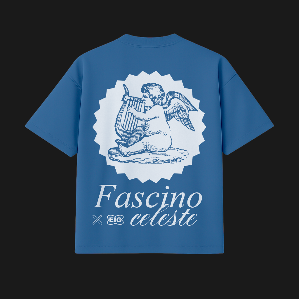 CAMISETA AZÚL FASCINO